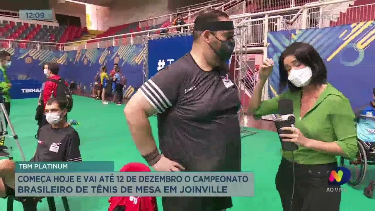 Começa neste sábado e vai até 12 de dezembro o Campeonato Brasileiro de Tênis de Mesa