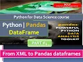 Python Pandas DataFrame - PART 4 From XML to Pandas DataFrames