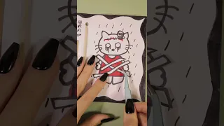 DIY game book kitty