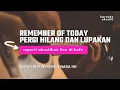 PERGI HILANG DAN LUPAKAN (KARAOKE AKUSTIK) - REMEMBER OF TODAY (NADA A PASTI PAS)