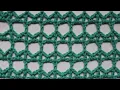 mesh stitch - how to crochet