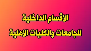 الجامعات والكليات الاهلية التي تحتوي على اقسام داخلية في بغداد  الجامعات والكليات الاهلية التي تحتوي على اقسام داخلية في بغداد