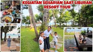 RESORT TOUR!! SECANTIK INI RESORT TEMPAT KAMI NGINAP DI THAILAND🇹🇭😍