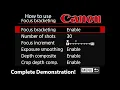 How to use Canon s Focus Bracketing Feature Canon R6 Mark II R7 R8 and others