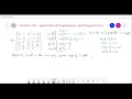 EEN 305 EED IITR Lecture 3B - Generalized Eigenvectors