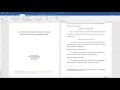Turabian Template Tutorial