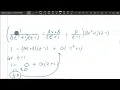 Math 252 HW 3 4 19 Separable Differential Equation Using Partial Fractions