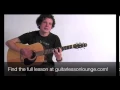 How to Play Bubble Toes by Jack Johnson - Guitar Lesson