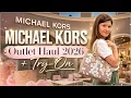 MICHAEL KORS in premium outlet Store tour try-on haul