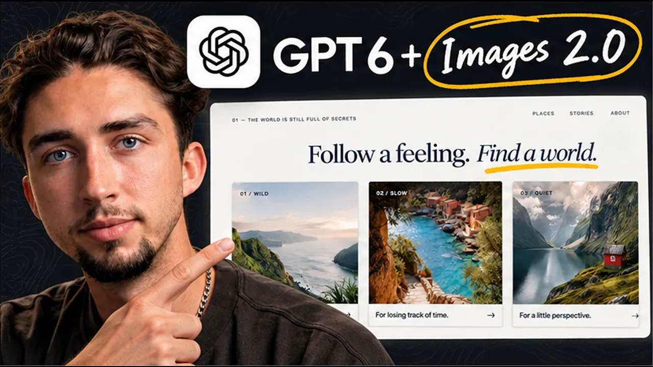 GPT-6 + Images 2.0 Is Insane for Web Design