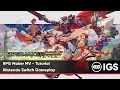 RPG Maker - Tutorial Nintendo Switch Gameplay