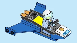LEGO Instructions | City | 952307 | Policeman with Jet | Police | Magazine Gift