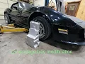 Ls swap oil pan 302-2 install and modifications restomod C3 Corvette holly oil pan knock off
