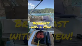 First breakfast in Ukon!  The tomatoes are a gift