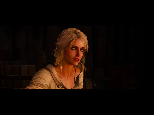 Ciri wasn't talking about Cyberpunk