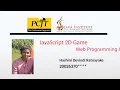 JavaScript 2D Game Development Java Institute H D Ratnayake