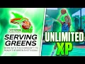 How To Play SERVING GREENS