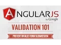 AngularJS Validation Tutorial - Prevent invalid form data from being submitted