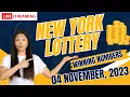 New York Evening Lottery Results - Nov 04 2023