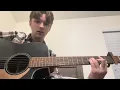 Drive All Night- Wyatt Flores (Guitar Tutorial)
