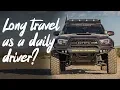 Dirt King Long Travel 3rd Gen Tacoma C4 Fabrication Hybrid bumper Build Walk Around Mods