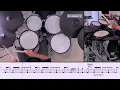[Lv.12] Adventure Of A Lifetime - Coldplay (★★★☆☆) Drum Cover with Sheet Music