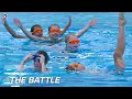 DANSEN IN HET ZWEMBAD?!🏊 | The Battle Synchroomzwemmen | Zappsport