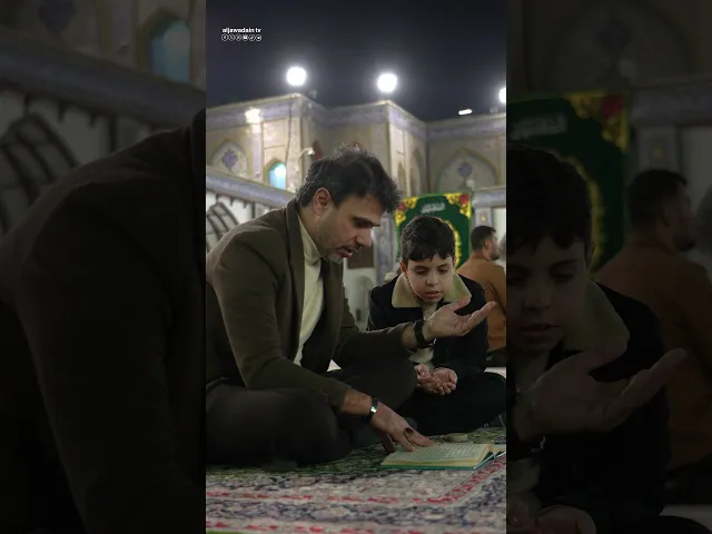 ⁣تتجلّى براءة الطفولة  بأجمل صورها في العتبة الكاظمية المقدسة حيث تمتزج الروحانية بنقاء الأطفال.