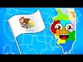 The State Of Illinois Has 102 Counties US Geography For Kids KLT Geography