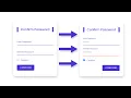 Confirm Password Validation in JavaScript Trending UI