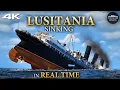 Download Lagu Lusitania Sinks in REAL TIME | 18 Minutes of Terror