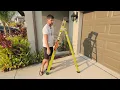 Little Giant Ladders King Kombo Professional 6 Ft - 10 Ft Extension 375 lbs Weight Rating