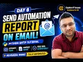 Day 8 Send Network Device Reports on Email Automatically Python SMTP Netmiko Automation
