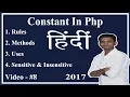 Php Constant Description Types Rules In Hindi 2017 6 4 Minute