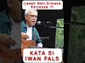 Download Lagu KRITIK IWAN FALS TERHADAP IJASAH PALSU /SERJANA DODOOOL