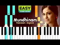 Vaaranam Aayiram - Mundhinam Easy Piano Cover | Tamil Easy Piano Tutorial 2021 | Blacktunes Piano