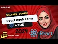 React Form Hooks - The Complete Guide PART 2