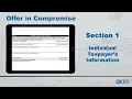 How to Complete Form 656 OIC - Section 1 Individual Taxpayers Information