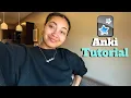 Medical School Beginners Anki Tutorial