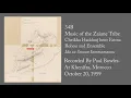 Download Lagu 34B: Ida ou Smoun Iammamanou (Music of the Zaiane Tribe)