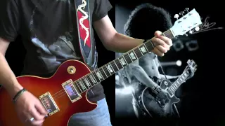 guns n roses november rain guitar cover all solos 