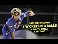 Download Lagu Lasith Malinga takes four wickets in four balls | CWC 2007