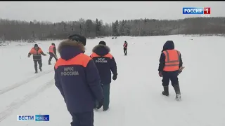 В Омской области открылась первая ледовая переправа