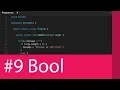 C TUTORIAL - DATATYPES THE BOOL DATATYPE
