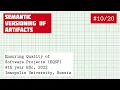 EQSP Semantic Versioning of Artifacts software quality crash course