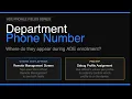 Where Do Department and Department Phone Show Up in Apple ADE Enrollment Intune
