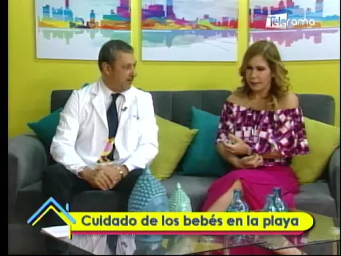 Cuidado de los bebés en la playa