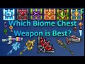 Which Biome Chest Weapon is Best in Terraria Vampire Knives VS Biome Chest Weapons