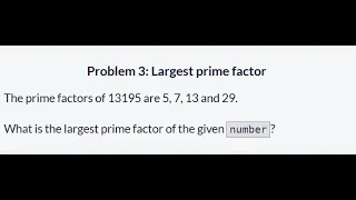 Largest Prime Factor in JavaScript Project Euler FreeCodeCamp Solution