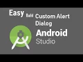 Easy Build Custom Dialog Without Library Android Studio 3 0 1